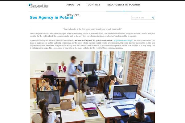 Carbon-wp-light theme site design template sample