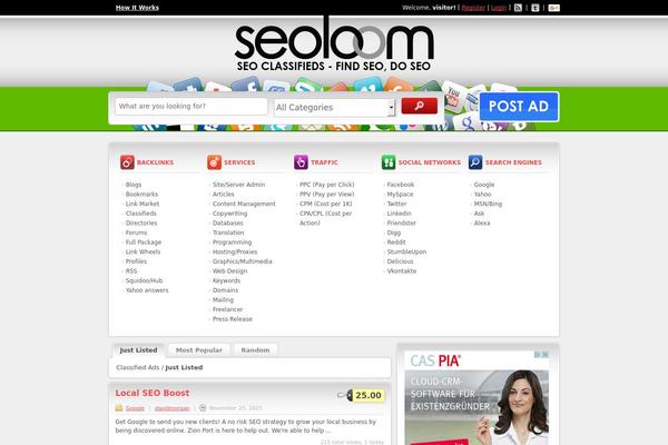 Site using Facebook Likes You! plugin