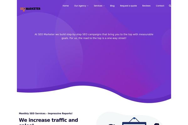 Site using Radiantthemes-addons plugin