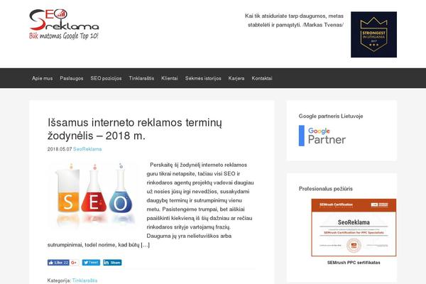 Magazinely theme site design template sample