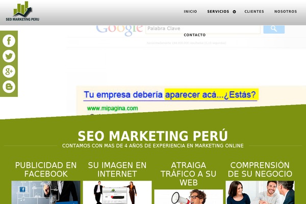 seomarketingperu.com site used Parasponsive_v4.1