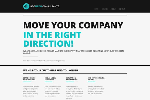 Smc theme site design template sample