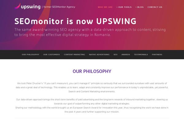 seomonitor.ro site used Upswing