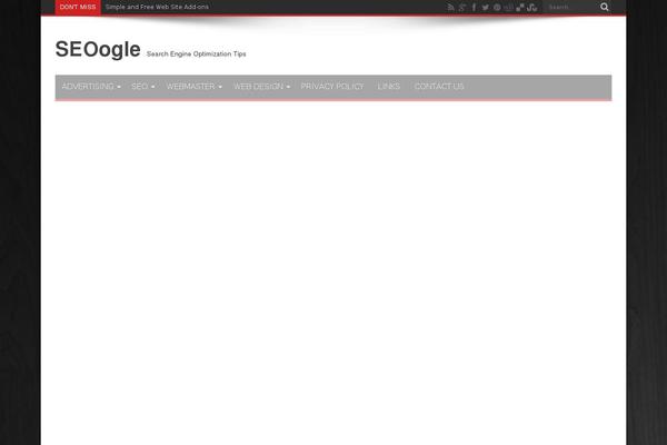 Anew theme site design template sample