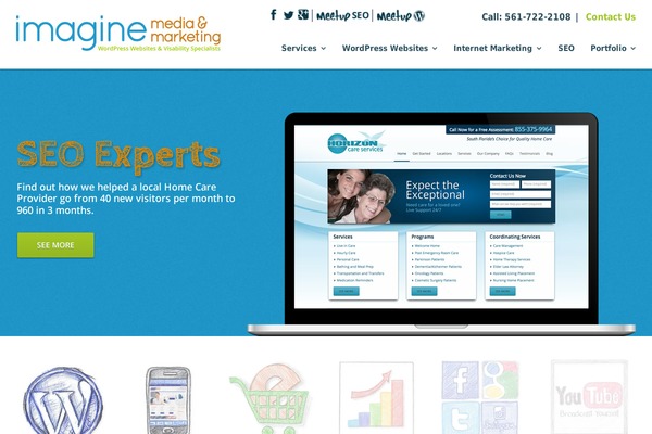 seopalmbeach.com site used Imm