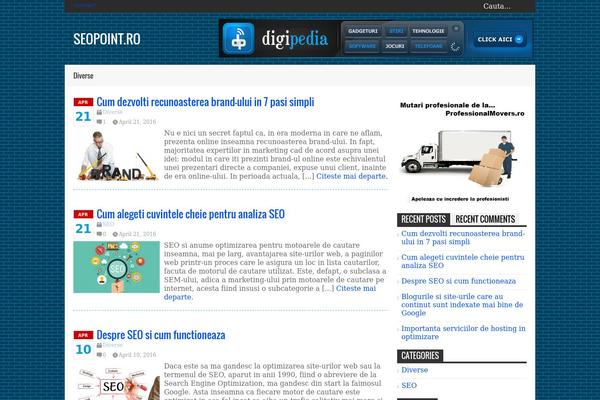 Ds theme site design template sample