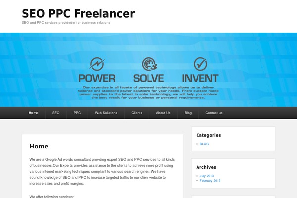Catch Evolution theme site design template sample