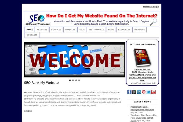 Site using Headway-excerptsplus plugin