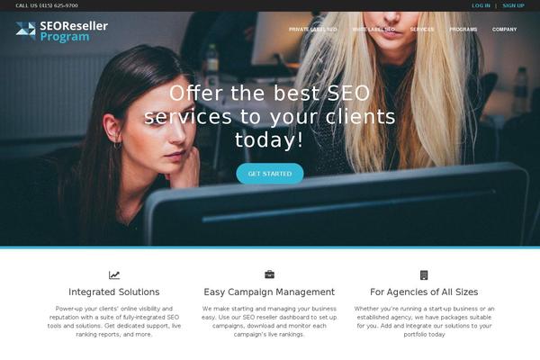 seoresellerprogram.com site used Bizzy_mt