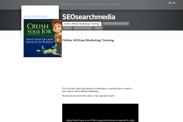 Fusion theme site design template sample