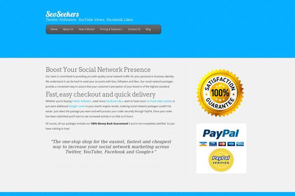 seoseekers.com site used Feather