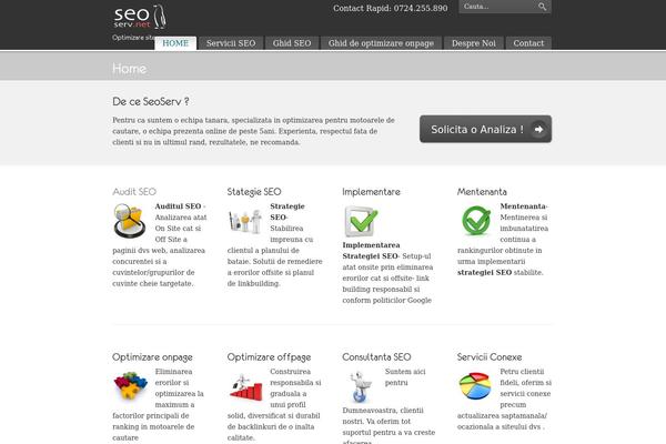 PureVISION theme site design template sample