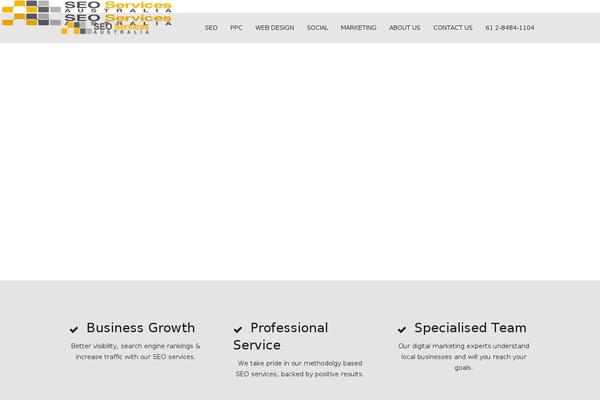 Cardinal theme site design template sample