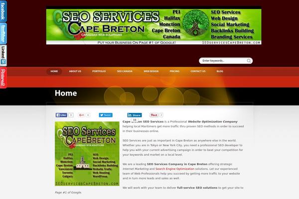 ShowTime theme site design template sample