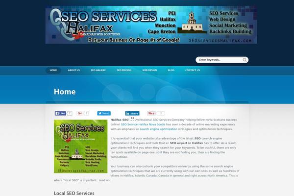 ShowTime theme site design template sample