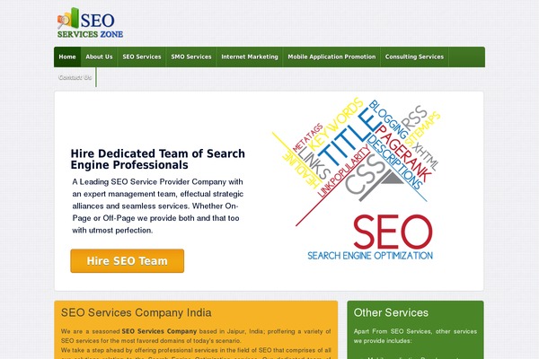 Responsive theme site design template sample