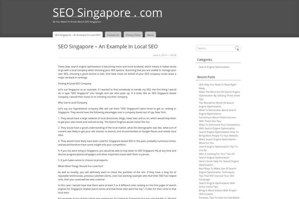 Snc-mono theme site design template sample
