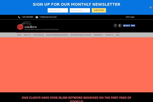 Site using wordpress responsive thumbnail slider plugin