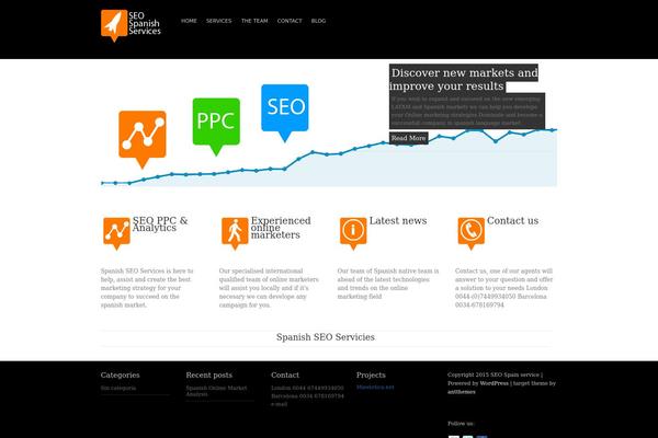 Target theme site design template sample