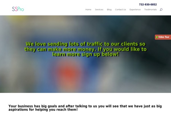 Divi theme site design template sample