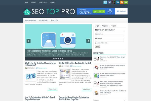 seotoppro.com site used Newsready