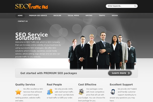 seotrafficaid.com site used Showtime 3.3