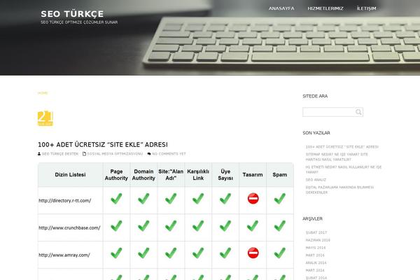 Meris theme site design template sample