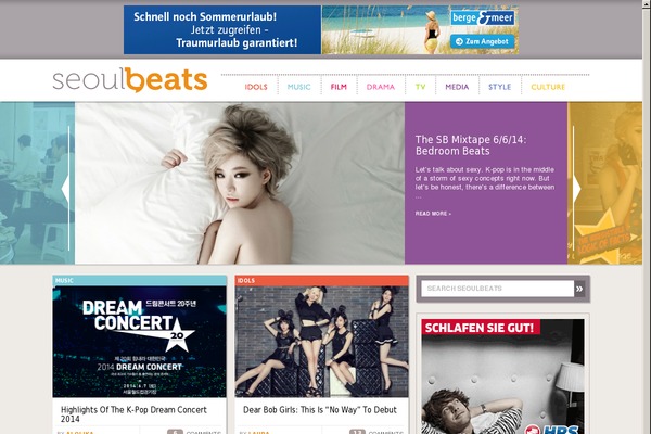 Barcelona theme site design template sample