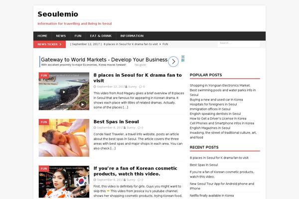 seoulemio.com site used MH Magazine lite