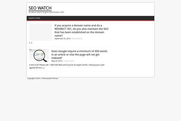MH Magazine lite theme site design template sample