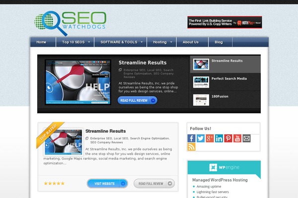 Proreview theme site design template sample
