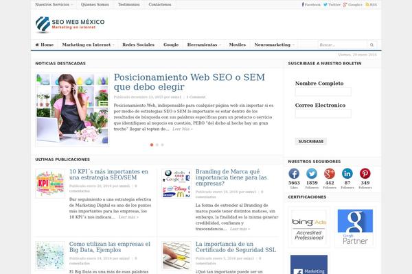 Daily theme site design template sample