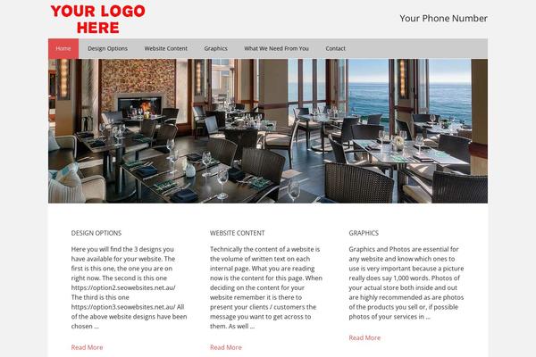 Executive Pro Theme theme site design template sample
