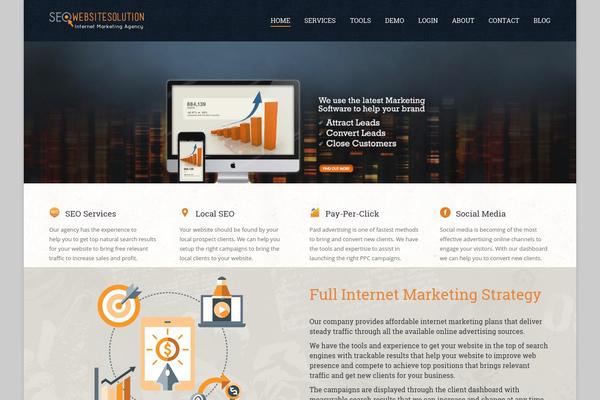Site using Typing Effect plugin