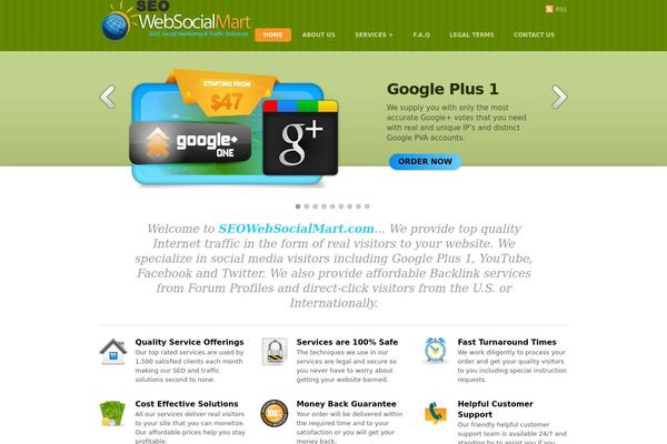 Bizco theme site design template sample