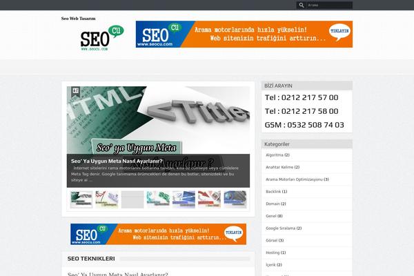 GoodNews theme site design template sample