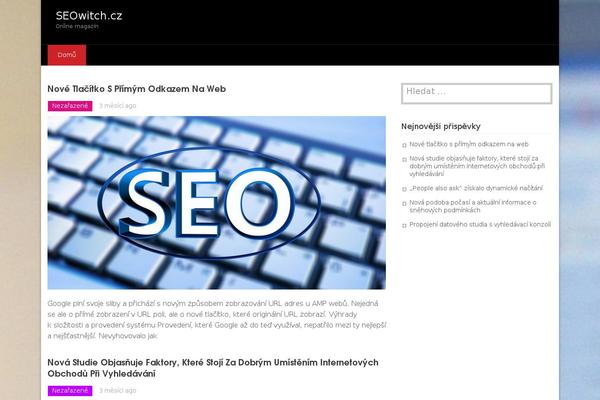 Maggie-lite theme site design template sample