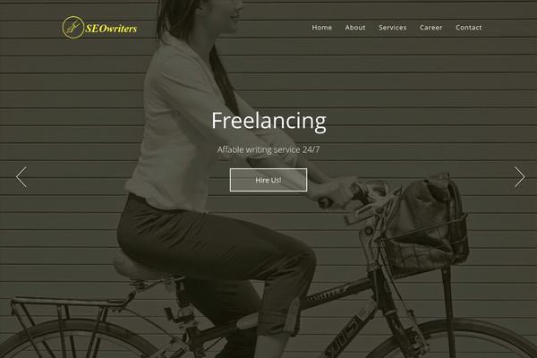 NovelLite theme site design template sample