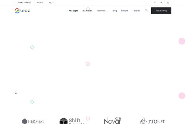 Prelude theme site design template sample