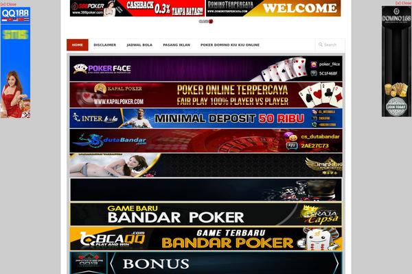 Newswire theme site design template sample