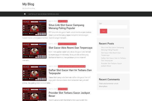 Xmag theme site design template sample