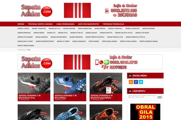 Weretech theme site design template sample