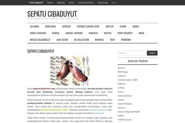 Fashionistas theme site design template sample