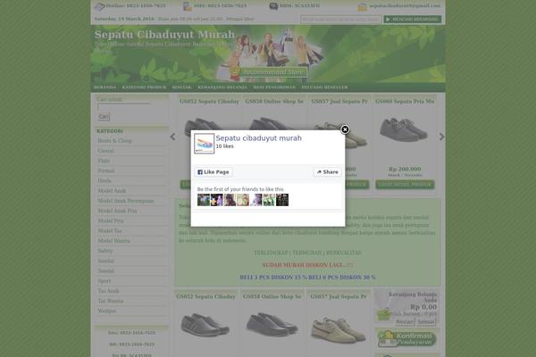 Indostore4-2pers theme site design template sample