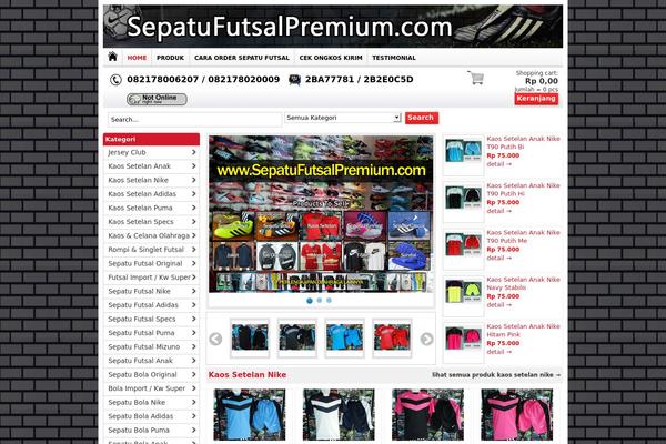 WP-Grosir theme site design template sample