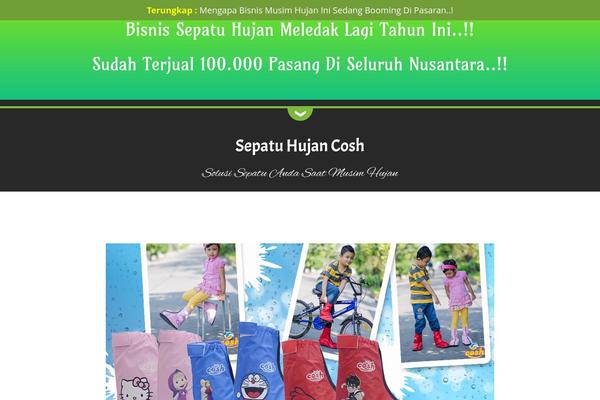 Twenty Fifteen theme site design template sample