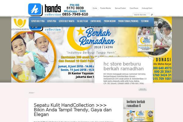 eStore theme site design template sample