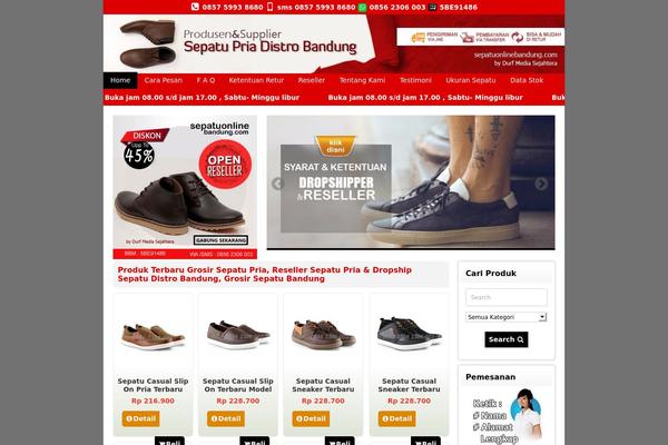 Virtamart theme site design template sample