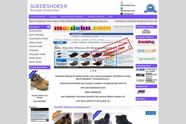Wptoko theme site design template sample
