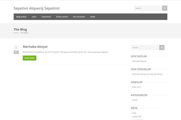 Trizzy theme site design template sample